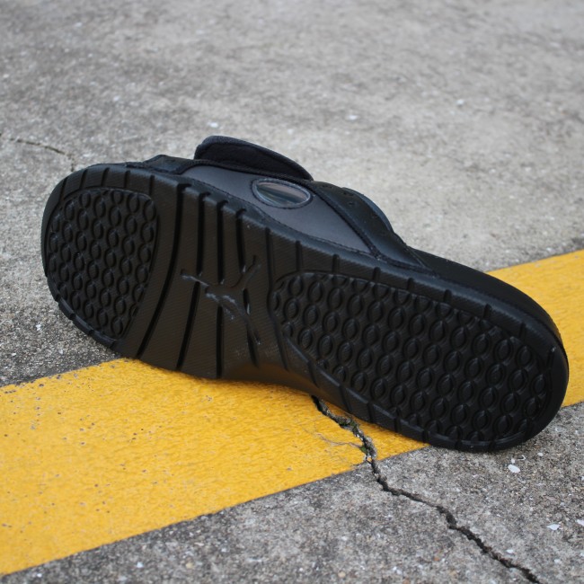 AJ133DA 4046 Men's Air Jordan 13 Retro Sneakers in Black and Grey