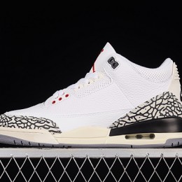 Air Jordan 3 White Cement Reimagined Men Jordan Sneakers Wholesale