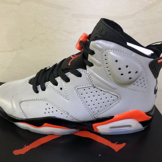 Air Jordan 6 3M Reflective Sneakers in Sizes for Women and Men