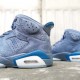 Air Jordan 6 Sport Blue Sneakers in Sizes 38-47