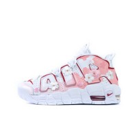 Cherry Blossom Embroidery Pippen Air Basketball Shoe for Men and Women