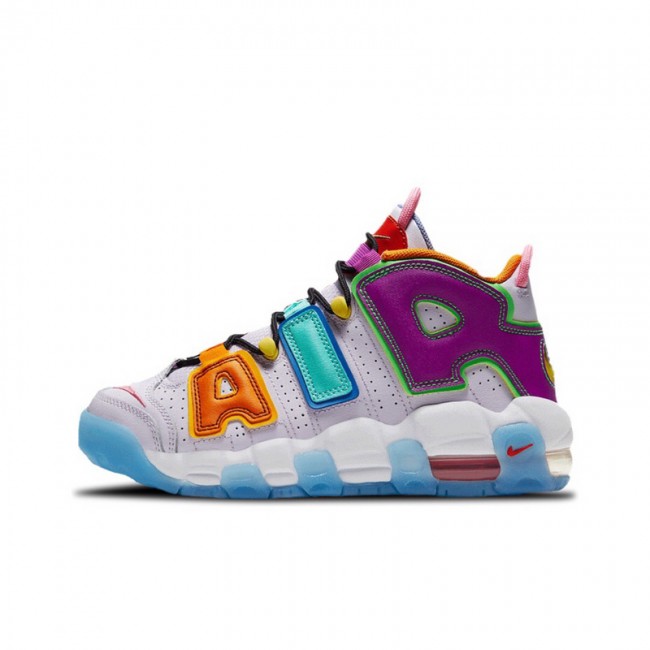 Authentic Nike Air More Uptempo GS DH0624-500 36-45