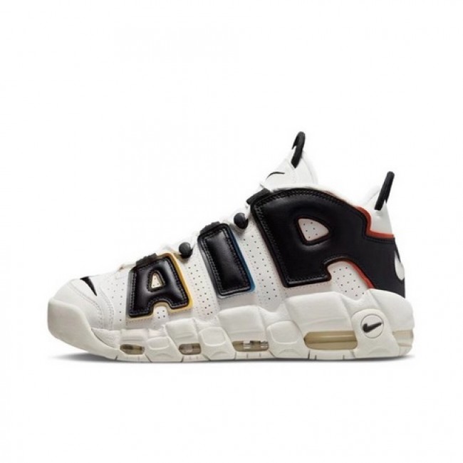 Vintage White Black Pippen Air Basketball Shoe Men's and Women's Shoe 36-45 Sneakers, Nike, Air More Uptempo image