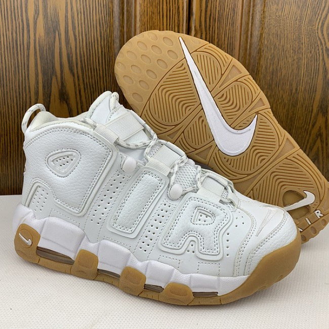 White Cow Tendon Leather Peng Big Air Basketball Shoe for Men and Women 36-45 image