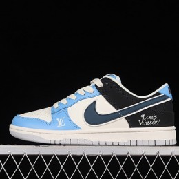 Dunk Low L Co branded - Smurf Premium Custom Nike SB Low Top Sports Casual Shoes FC1688-200
