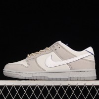 Original Nike SB Dunk Low Grey Leather Moon Grey Nike SB Low Top Sports Casual Shoes DX3722-001