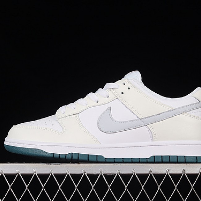 Sexually priced Nike SB Dunk Low White Green Nike SB Low Top Sports Casual Shoe FD9911-101