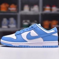 Shoe logo can identify Dunk Low University Blue White Blue North Carolina White Blue Dunk Series Low Top Casual Sports Skateboarding Shoe DD1391-102 on the official website YS T1