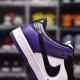 AAA YS Edition Nike SB Dunk Low Court Purple Black Purple North Carolina Low Top Casual Sports Skateboarding Shoe BQ6817-500