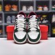 YS version Dunk Low Gorge Green raw rubber green red hook low top casual sports skateboard shoe FB7160-161