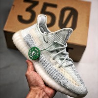 [FW5317]-[H12 YEEZY BOOST 350 V2 WHITE CLOUD WHITE REFLECTIVE]-[UNISEX36-46]